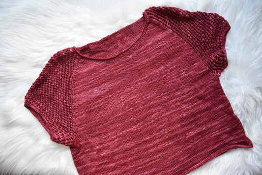 Uptown Tee Knitting Kit | Yarn Only