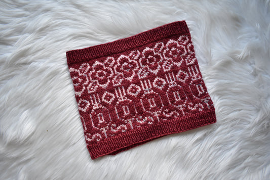 Lunar New Year Cowl Knitting Kit | Yarn Only