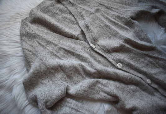 Valentina Cardigan Knitting Kit | Yarn Only