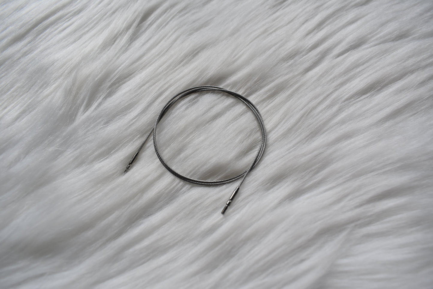 Lykke Knitting Needles | Standard Braided Steel Cord for 3.5" interchangeable tip | FLIGHT