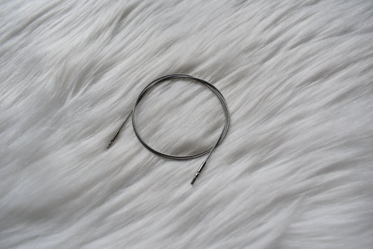 Lykke Knitting Needles | Mini Braided Steel Cord for 3.5" interchangeable tip | FLIGHT