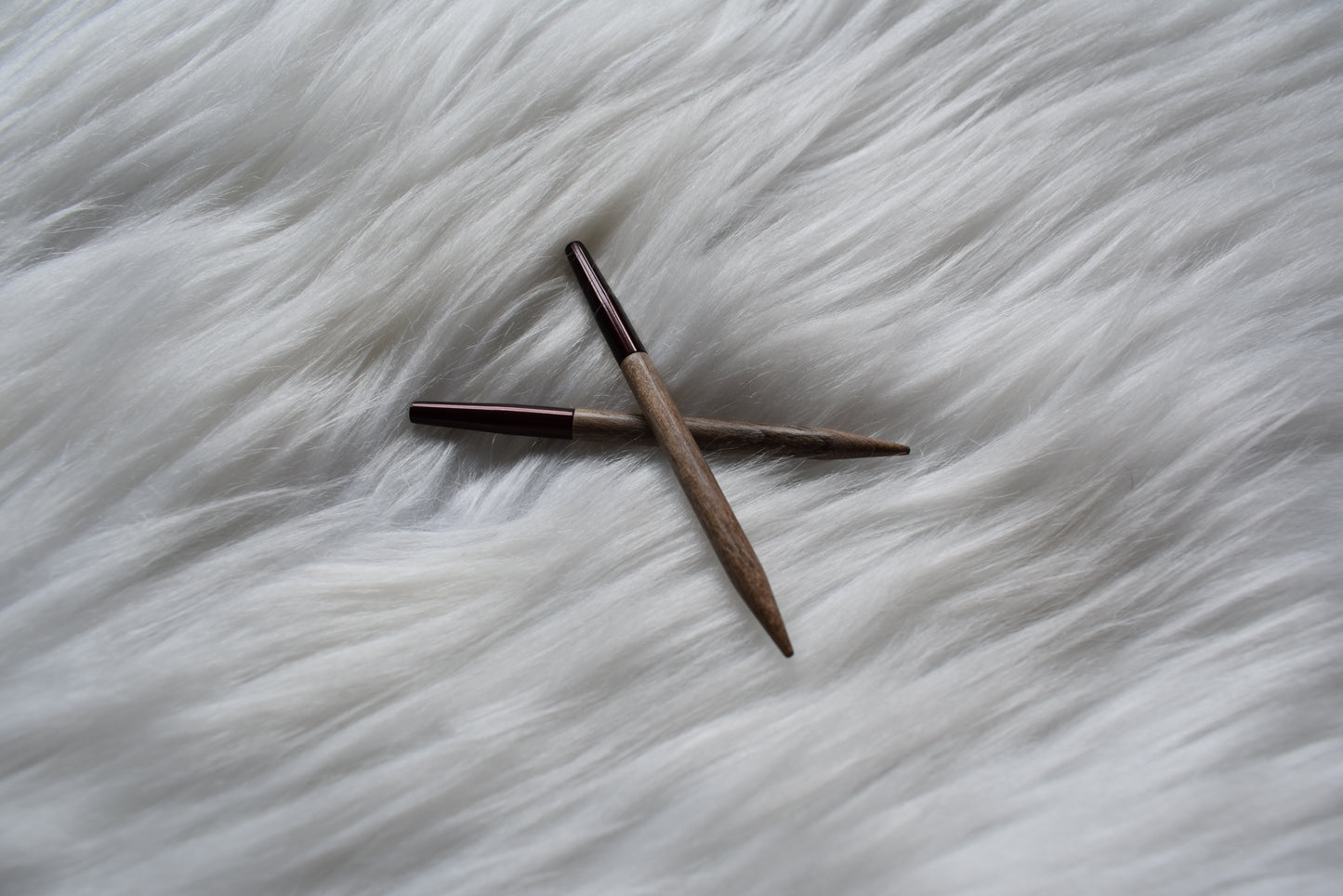 Lykke Knitting Needles | 3.5" birch interchangeable tips | UMBER