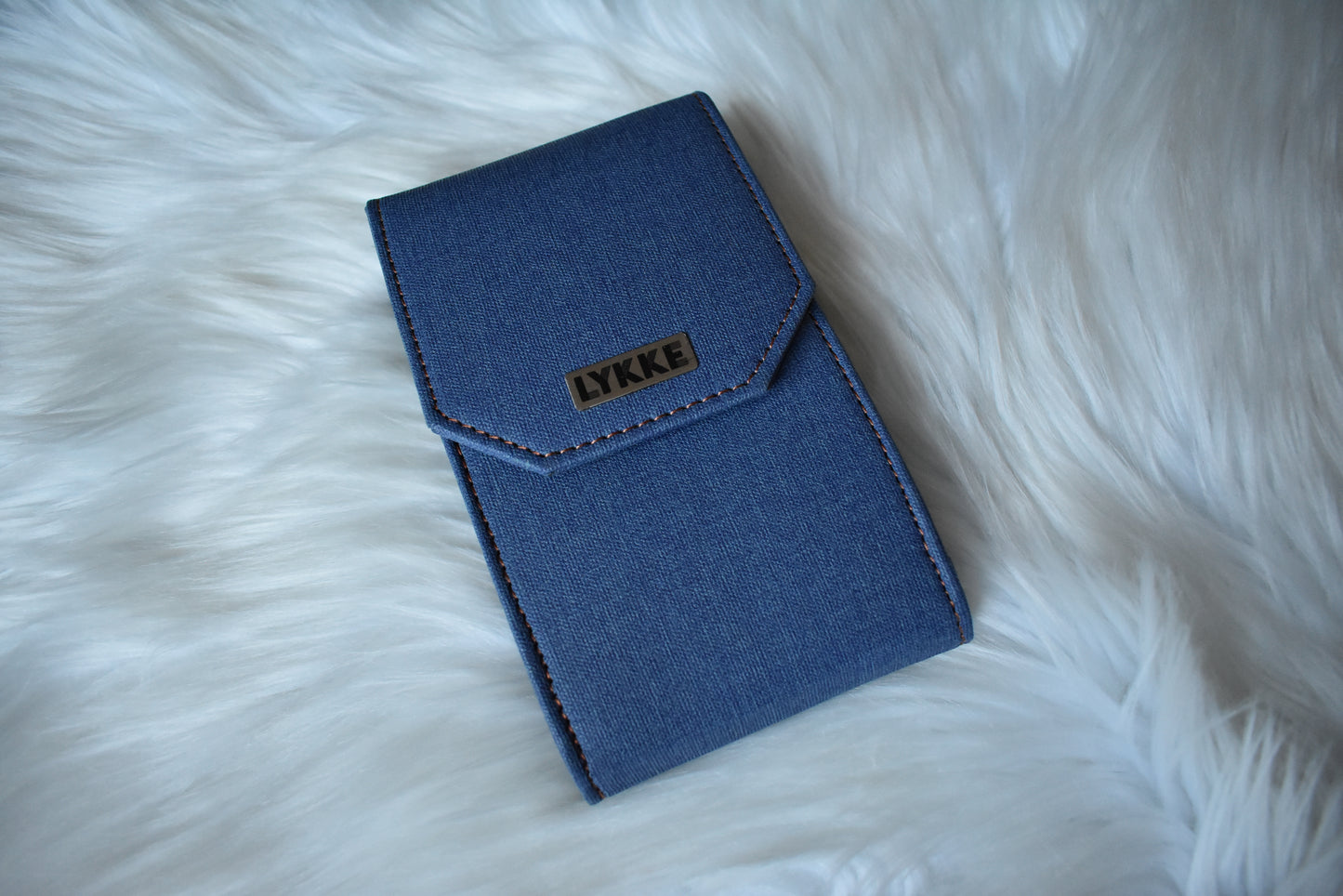 Lykke Knitting Needles | 5" Interchangeable Needles Mini Set | FLIGHT in Denim Canvas Case