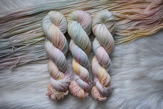 Pastel Rainbow | DK Weight Yarn | One-Of-A-Kind