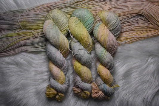 Pastel Rainbow | DK Weight Yarn | One-Of-A-Kind