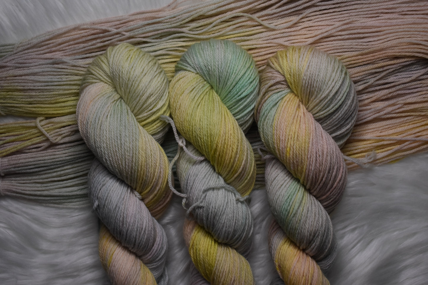 Pastel Rainbow | DK Weight Yarn | One-Of-A-Kind