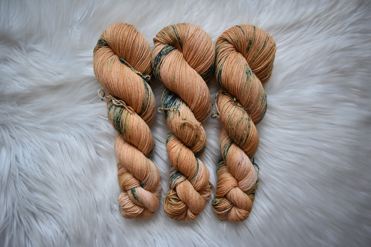 Oolong Tea Leaves | Sock Weight Yarn | Steeped in Color Collection