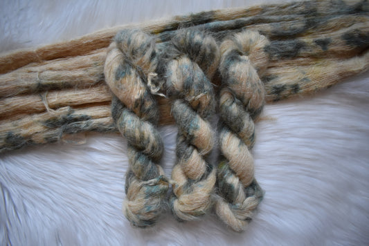 Oolong Tea Leaves | Lace Weight Yarn | Steeped in Color Collection