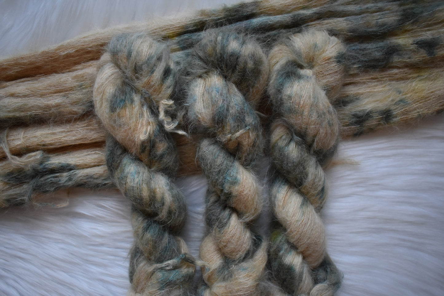 Oolong Tea Leaves | Lace Weight Yarn | Steeped in Color Collection