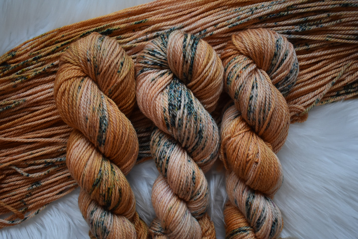 Oolong Tea Leaves | Aran Weight Yarn | Steeped in Color Collection