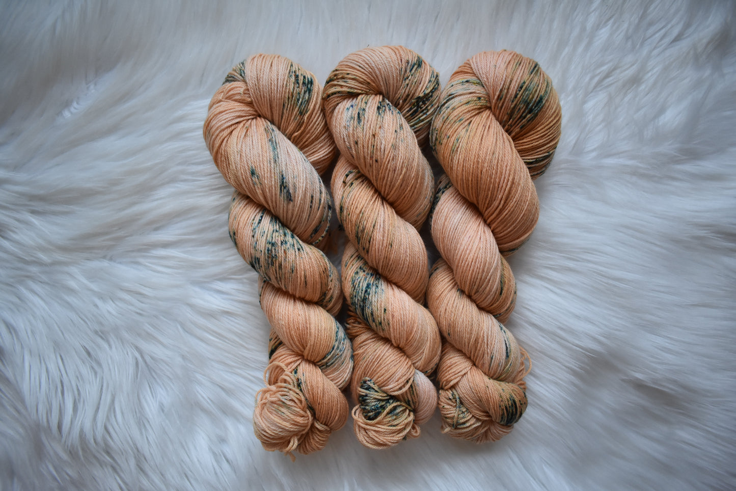 Oolong Tea Leaves | Cashmere Fingering Weight Yarn | Steeped in Color Collection
