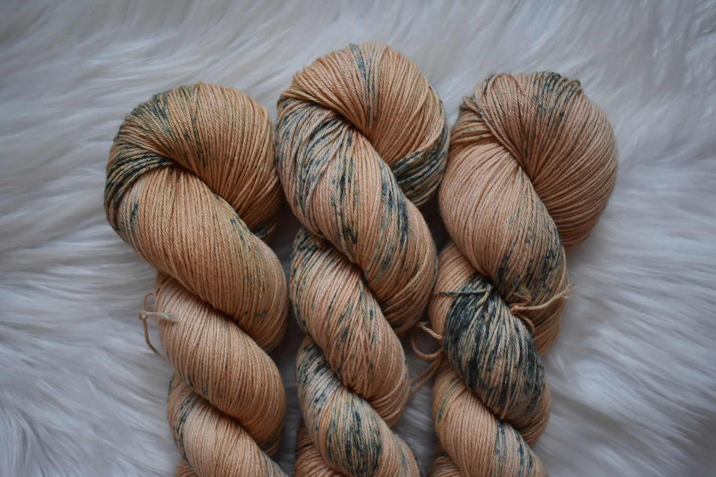 Oolong Tea Leaves | Cotton Fingering Weight Yarn | Steeped in Color Collection