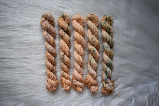 Oolong Tea Leaves | Mini Fade | Sock Weight Yarn | Steeped in Color Collection