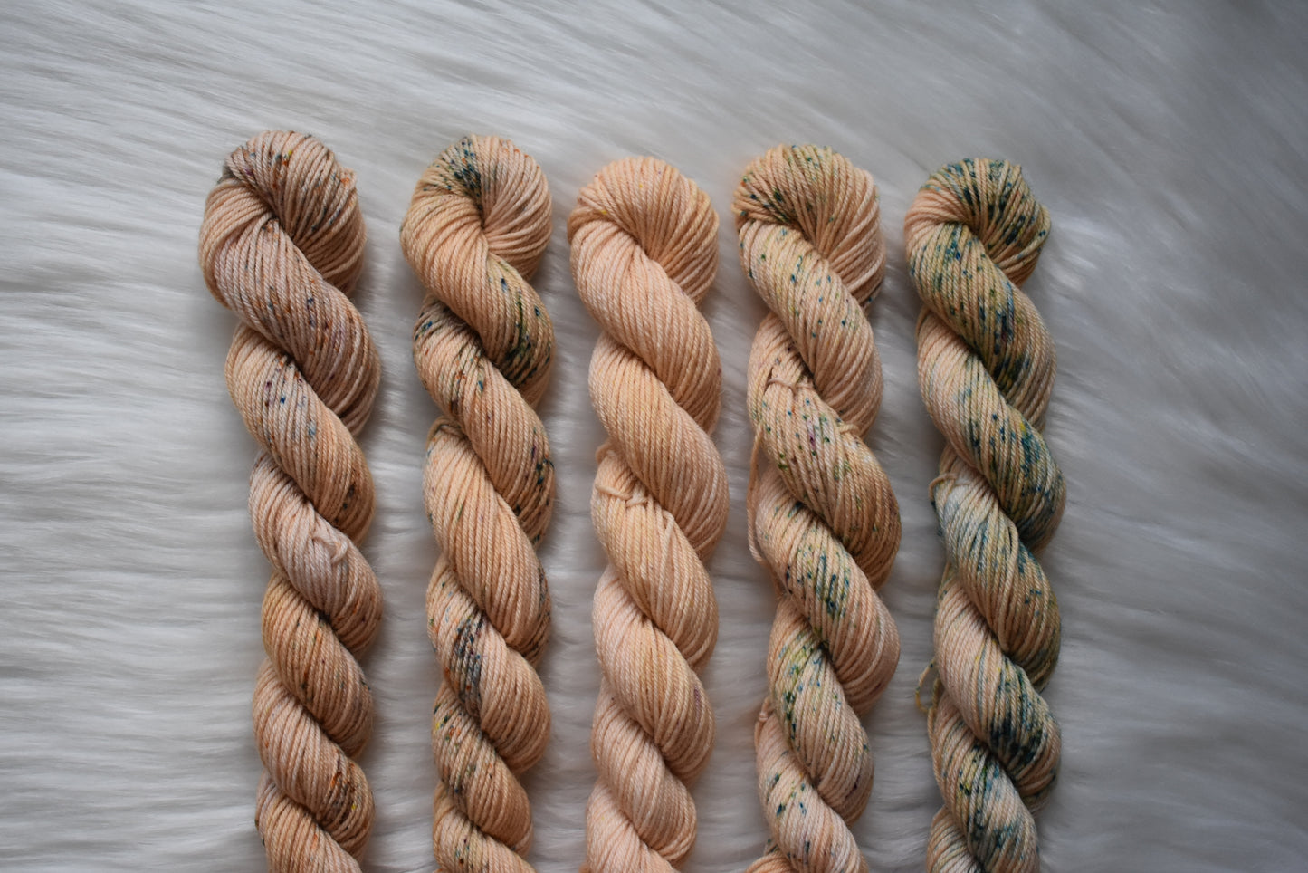 Oolong Tea Leaves | Mini Fade | Sock Weight Yarn | Steeped in Color Collection