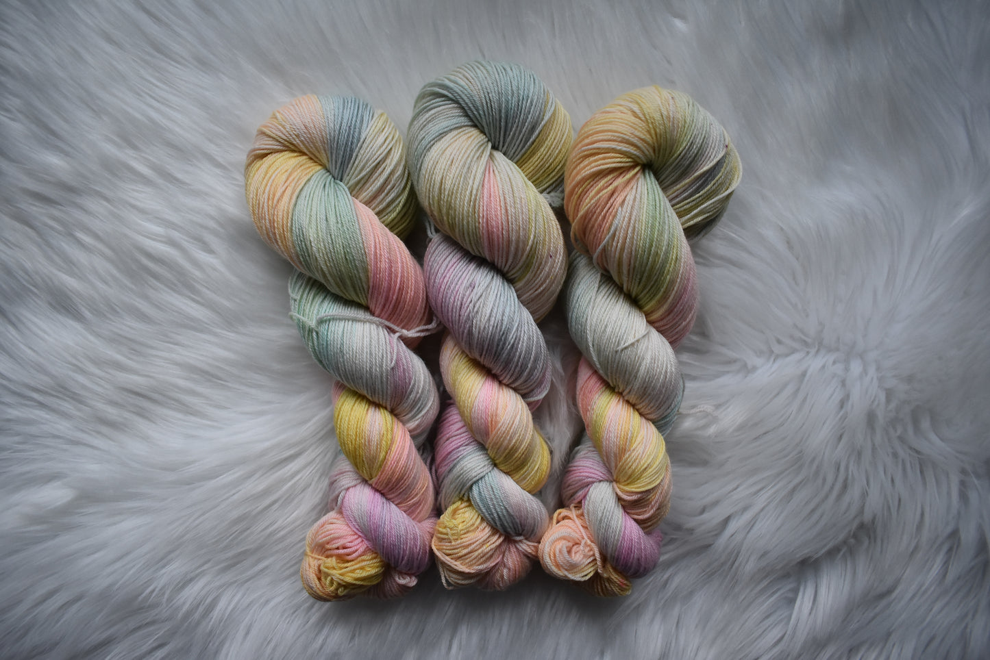 SHE is HER | Pastel Rainbow Yak Fingering Weight Yarn | Signature Colors