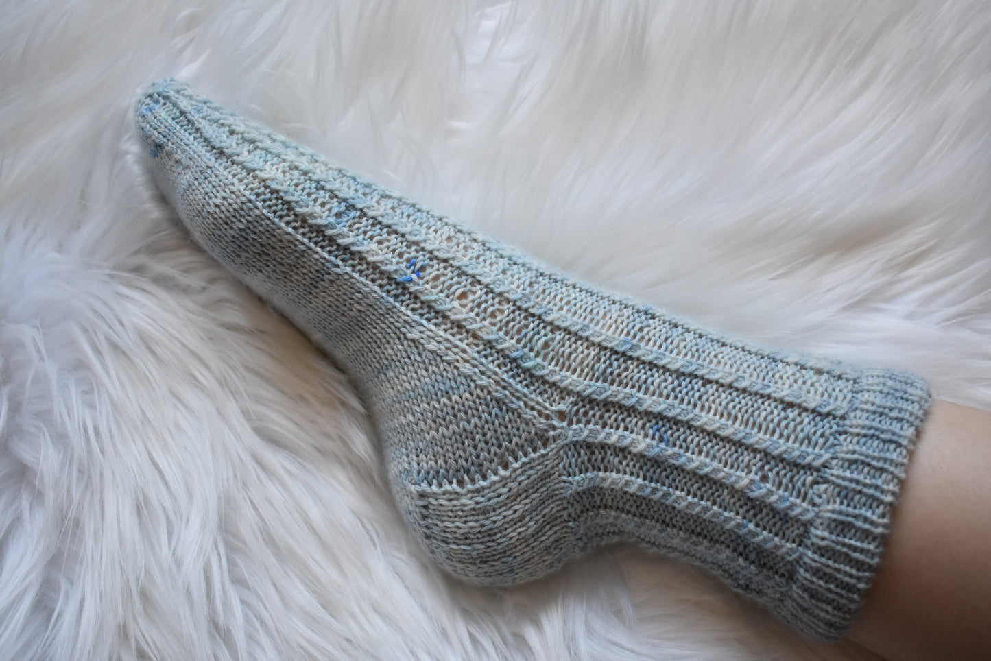 Knitting Pattern | Toi et Moi Socks | Sock Weight Yarn