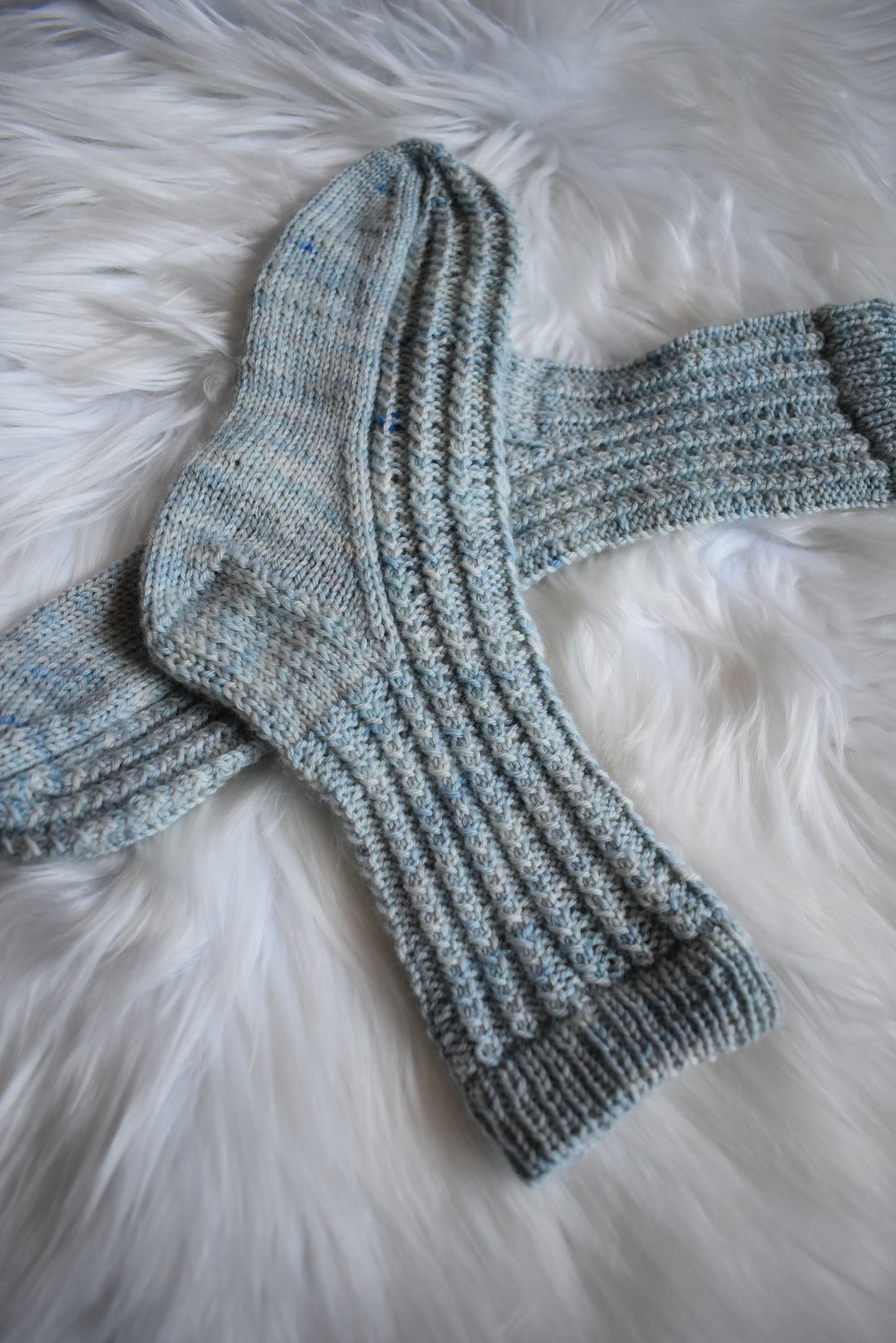 Knitting Pattern | Toi et Moi Socks | Sock Weight Yarn