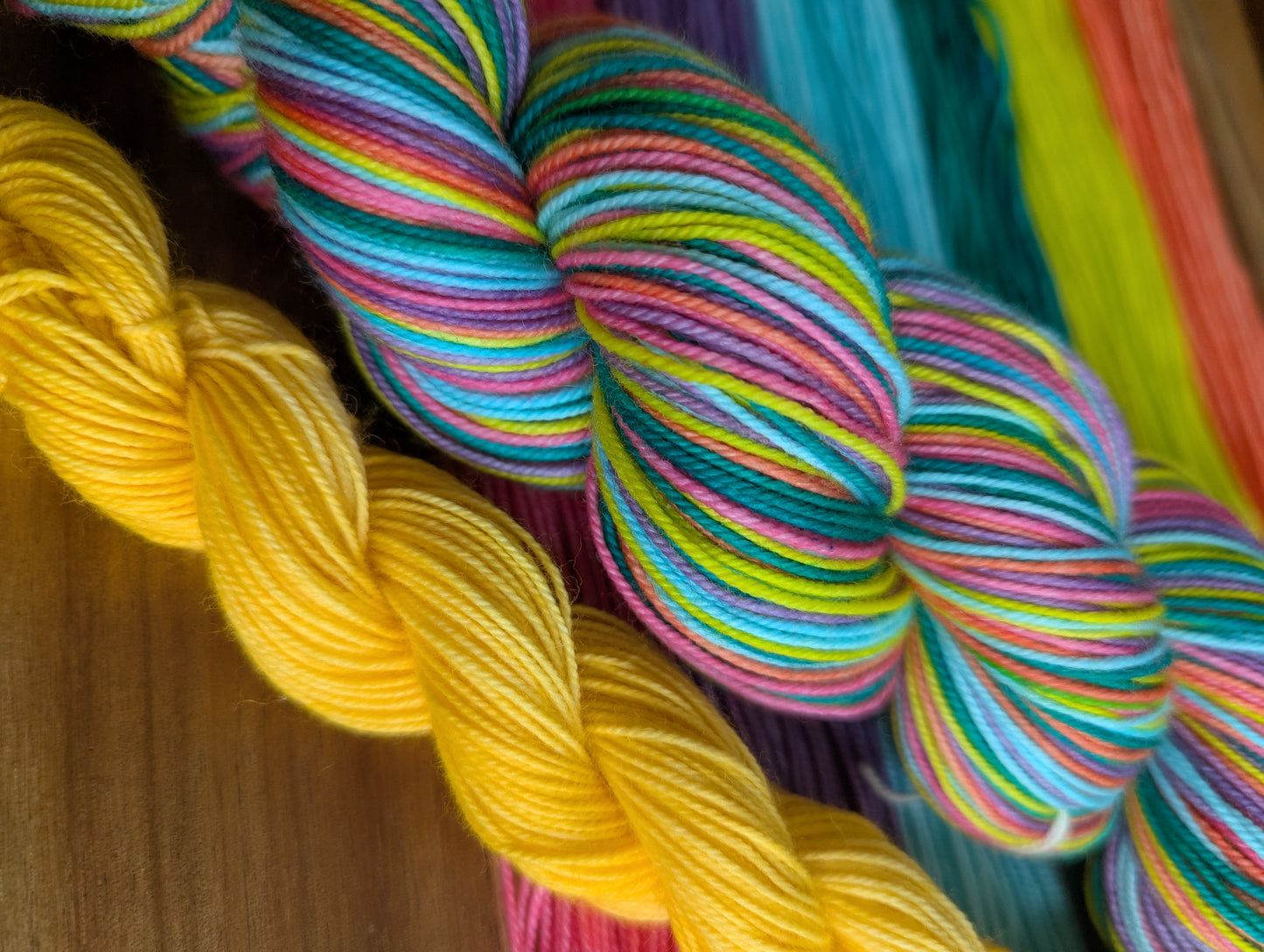 Mermaid Treasure Chest | Sock Weight Yarn | Yarns by Pear Maiden