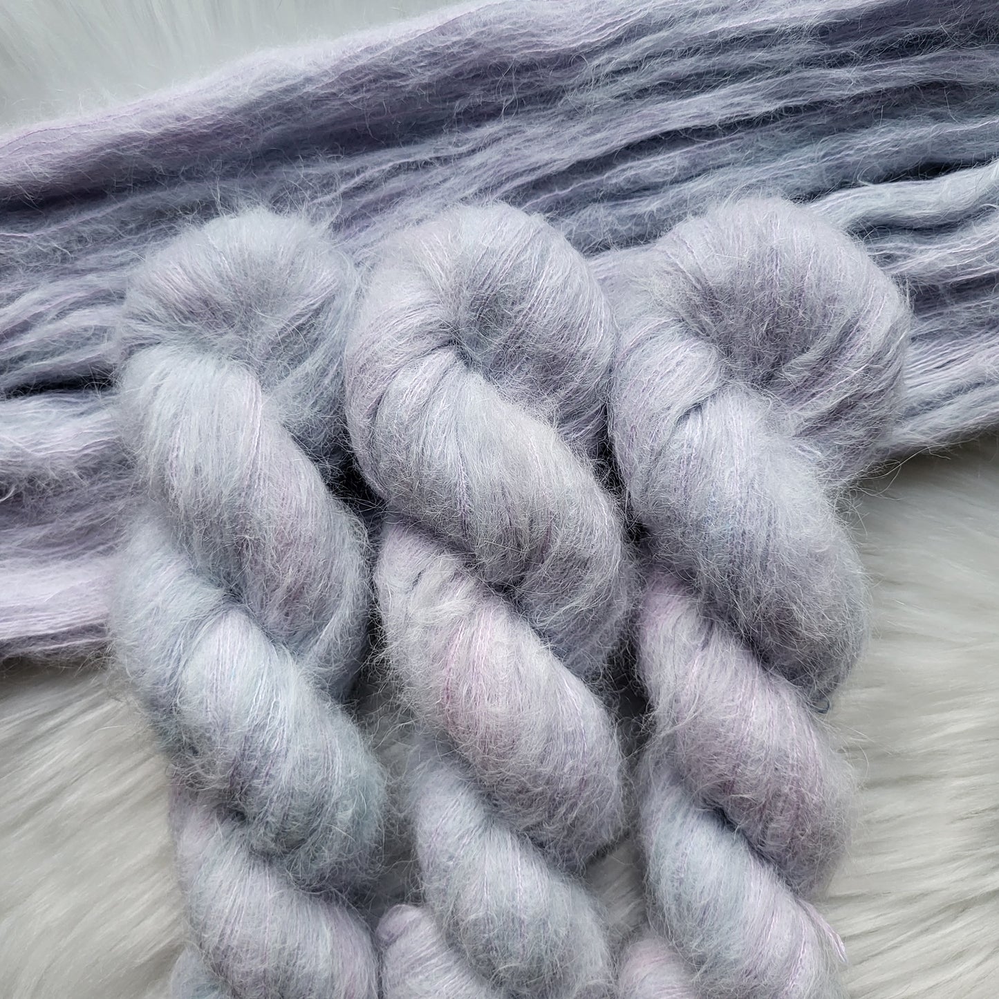 February Violets | Lace Weight Yarn | Birth Flower Collection