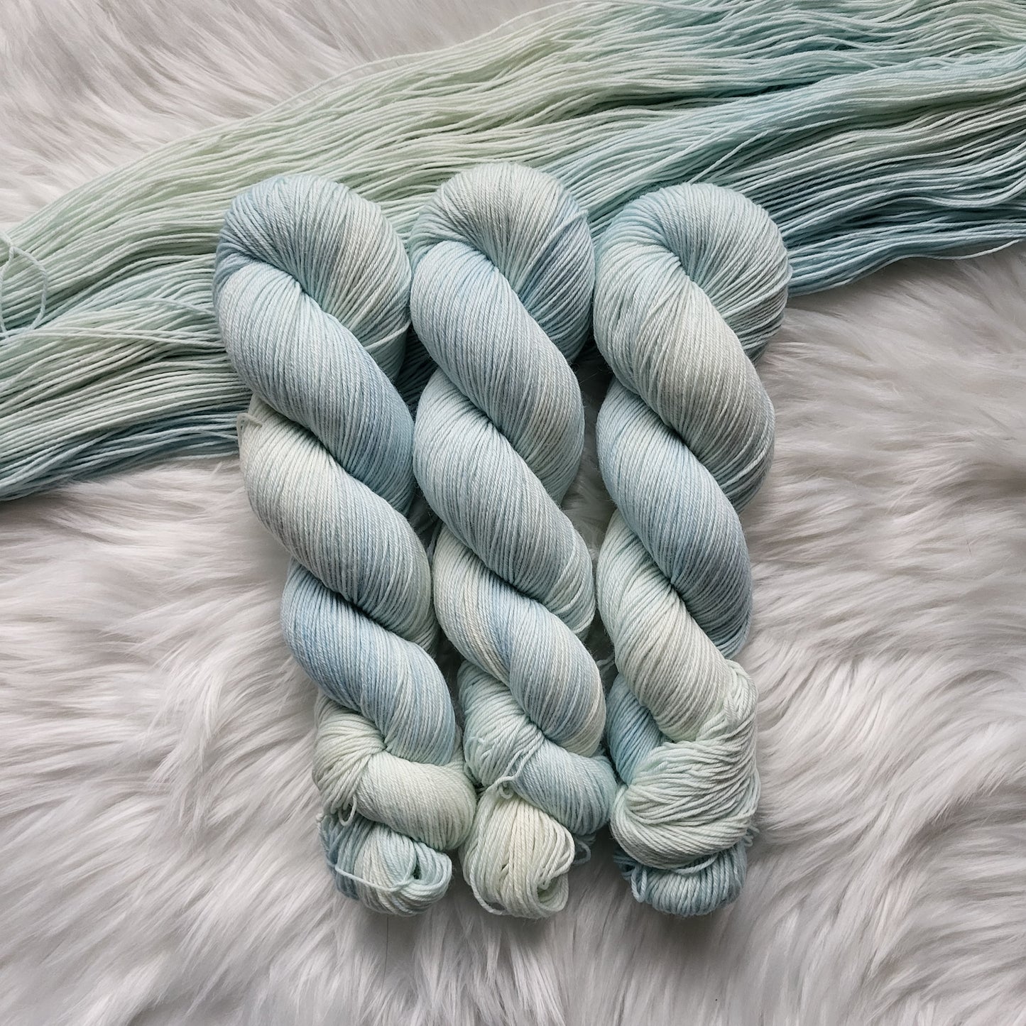 July Larkspur | Fingering Weight Yarn | Birth Flower Collection