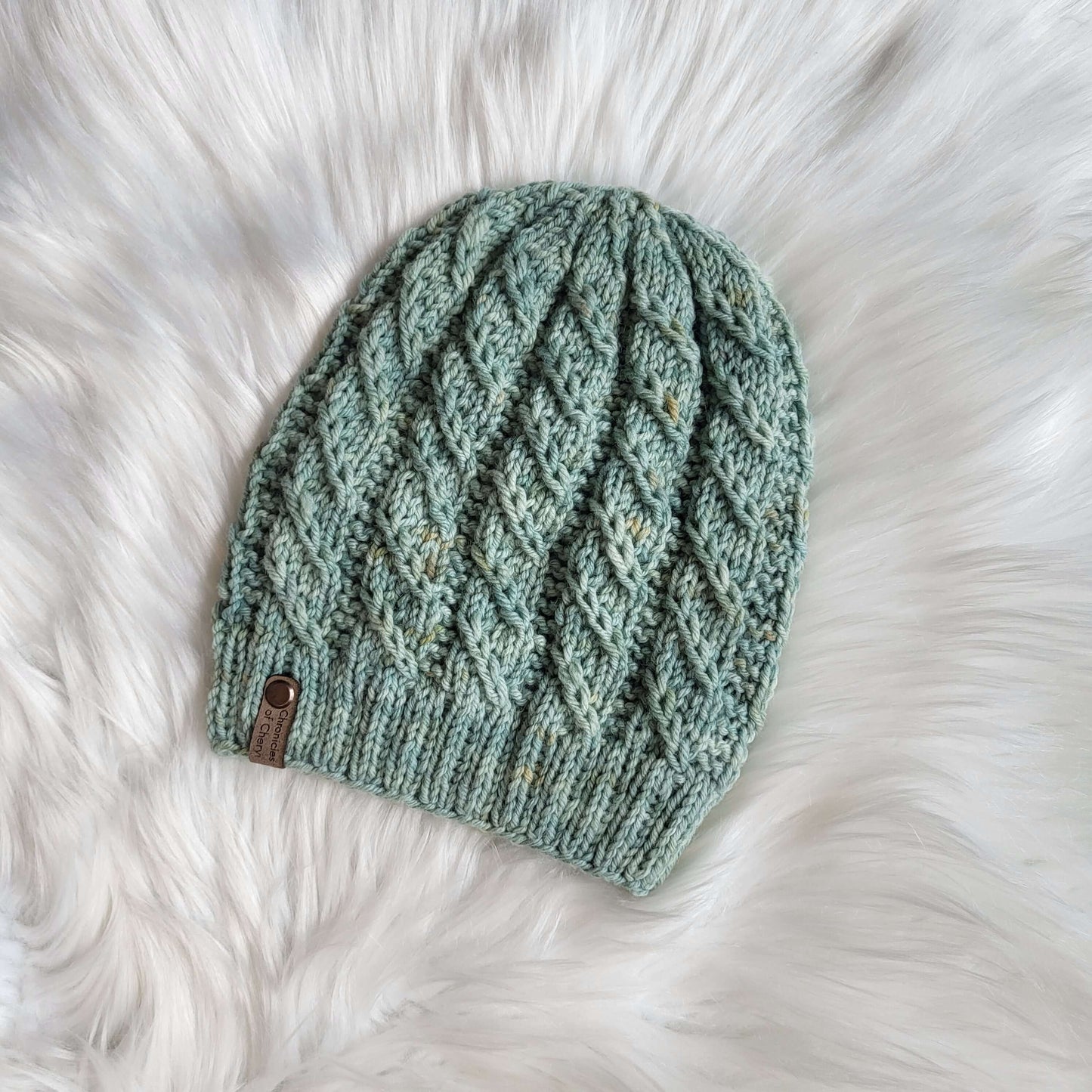 Handmade Knit Wool Beanie | Trellis