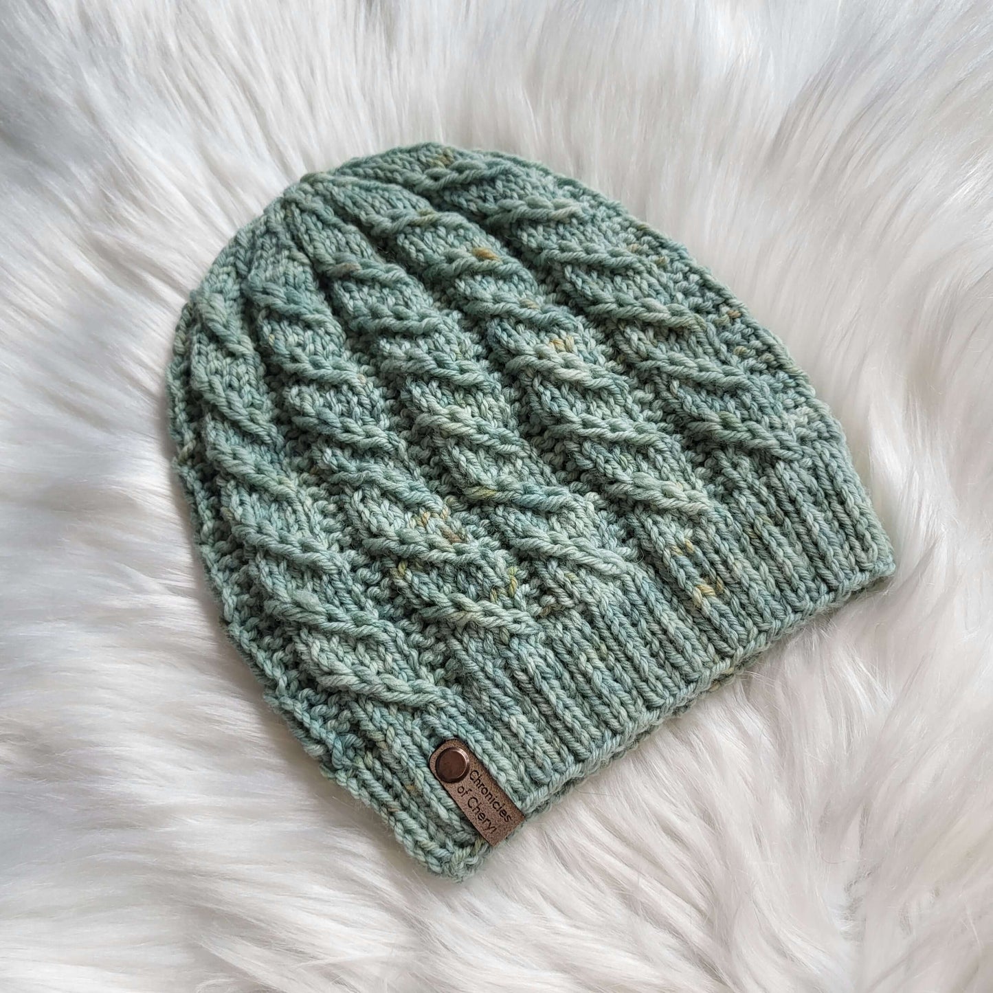 Handmade Knit Wool Beanie | Trellis