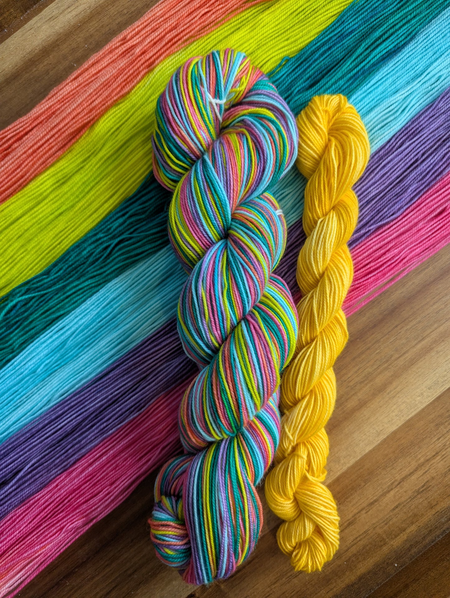 Mermaid Treasure Chest | Sock Weight Yarn | Yarns by Pear Maiden