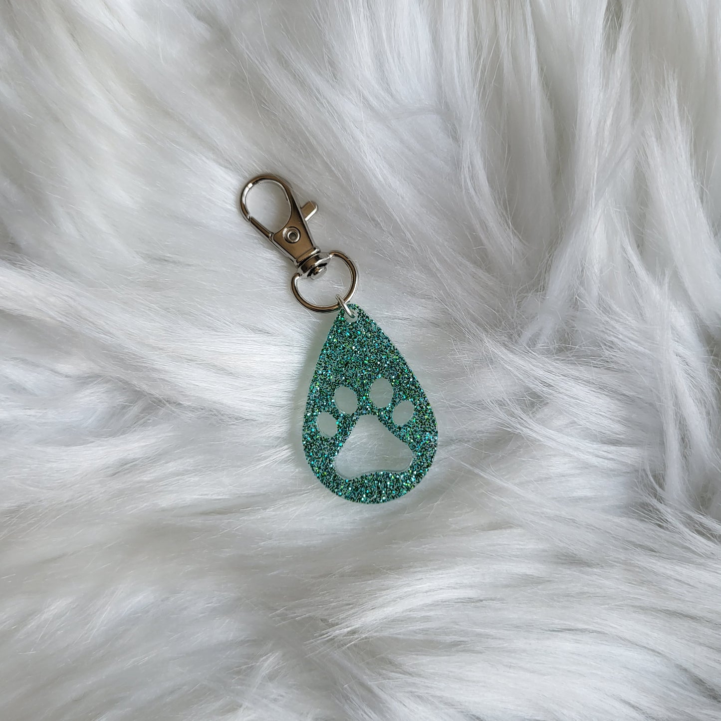 Paw Print Stitch Marker | Green