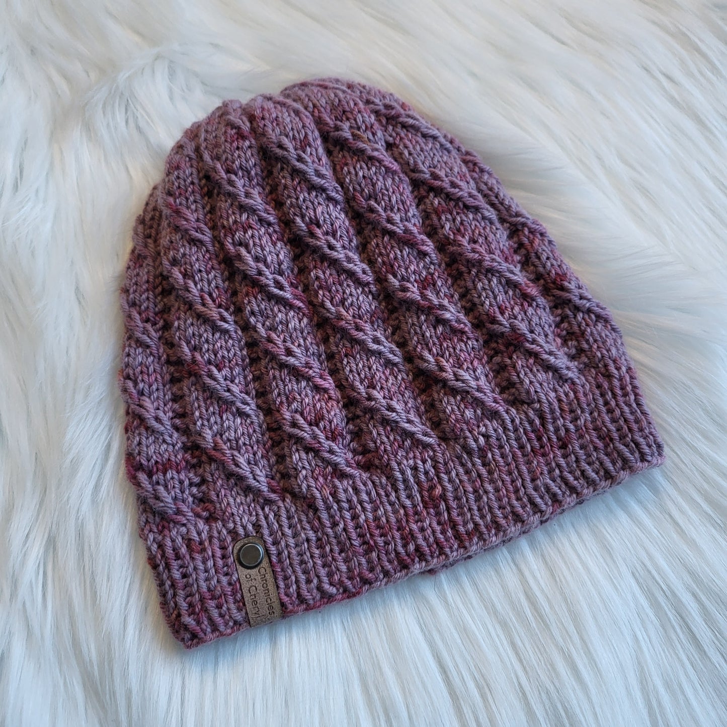 Handmade Knit Wool Beanie | Trellis