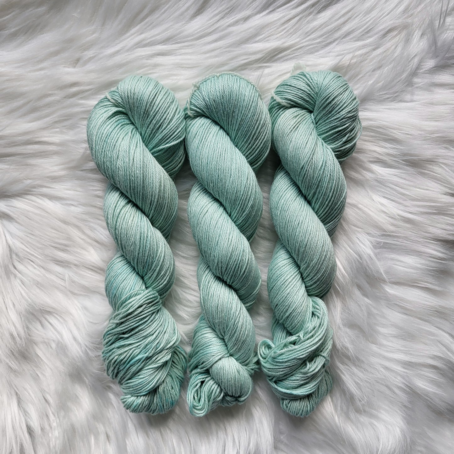 Hand-dyed pima cotton yarn from Pittsburgh PA inspired by Dune by Frank Herbert