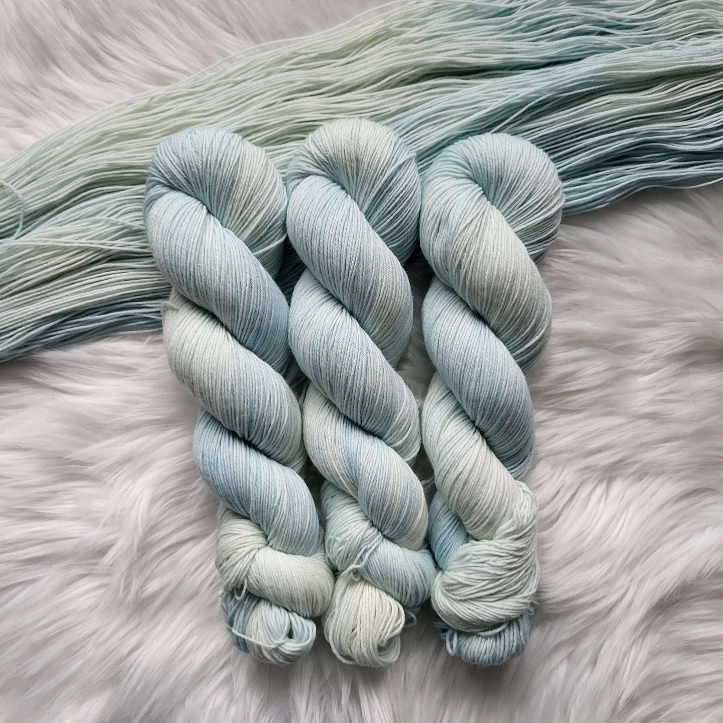 July Larkspur | Fingering Weight Yarn | Birth Flower Collection