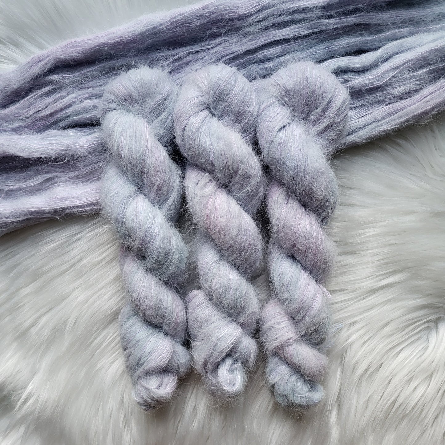 February Violets | Lace Weight Yarn | Birth Flower Collection