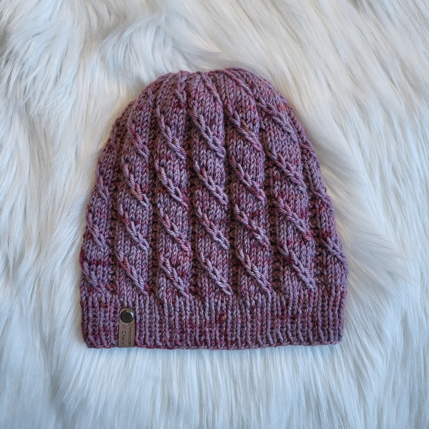 Handmade Knit Wool Beanie | Trellis