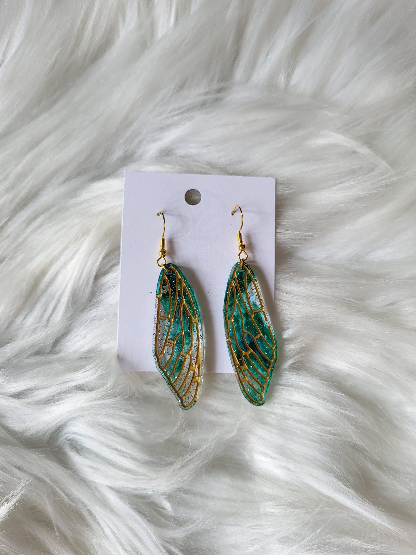 Wing Earrings | Glitter