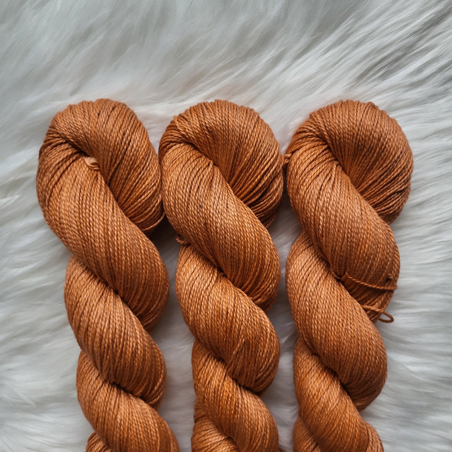 Hand-dyed pima cotton yarn from Pittsburgh PA inspired by Dune by Frank Herbert