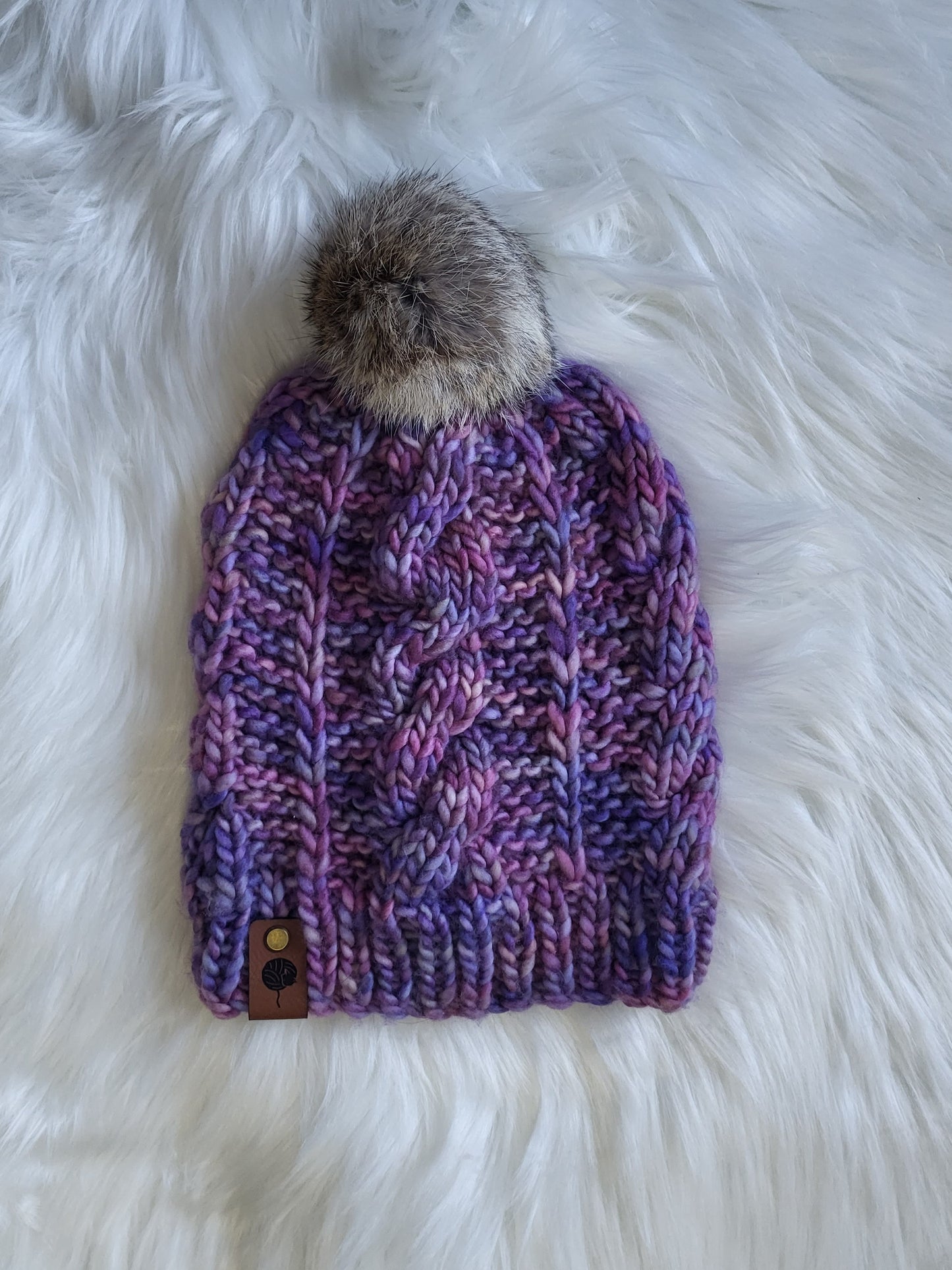 Handmade Knit Wool Beanie | New Year, Same Me