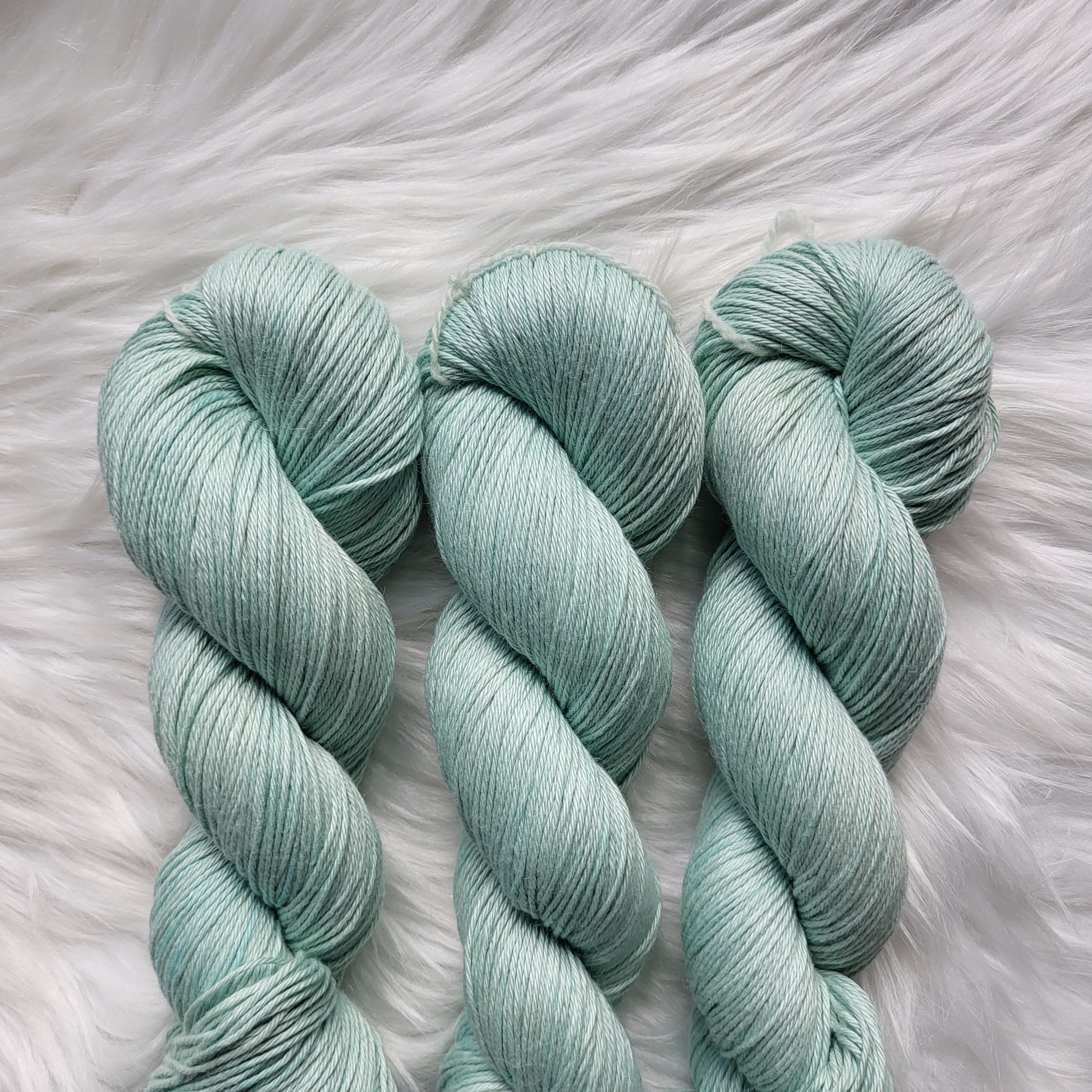 Hand-dyed pima cotton yarn from Pittsburgh PA inspired by Dune by Frank Herbert