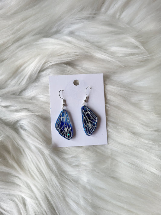 Wing Earrings | Glitter