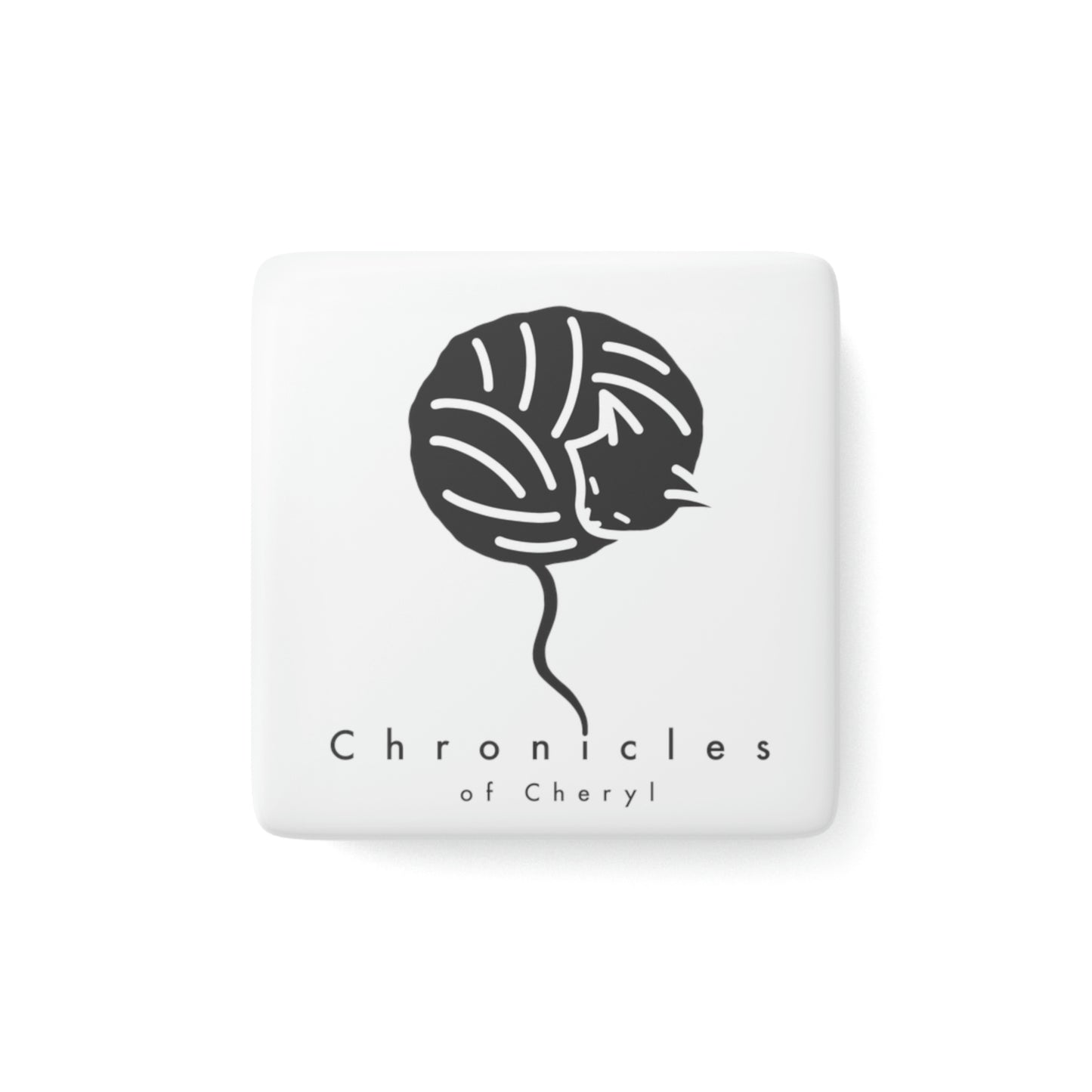 Chronicles of Cheryl | Porcelain Magnet, Square